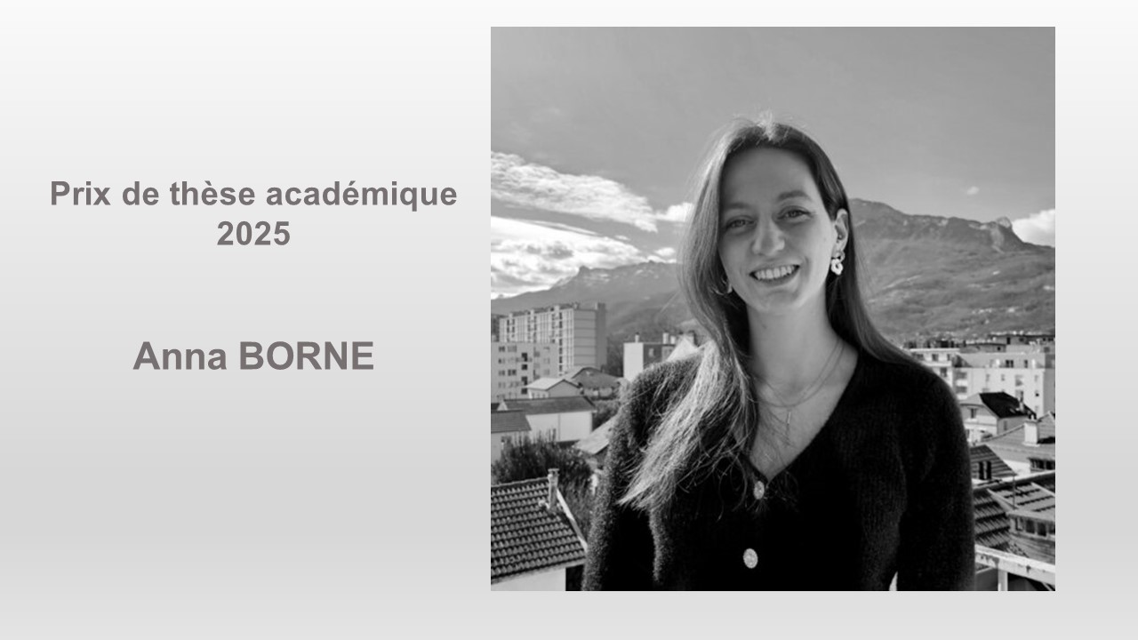 Prix de thèse académique 2025