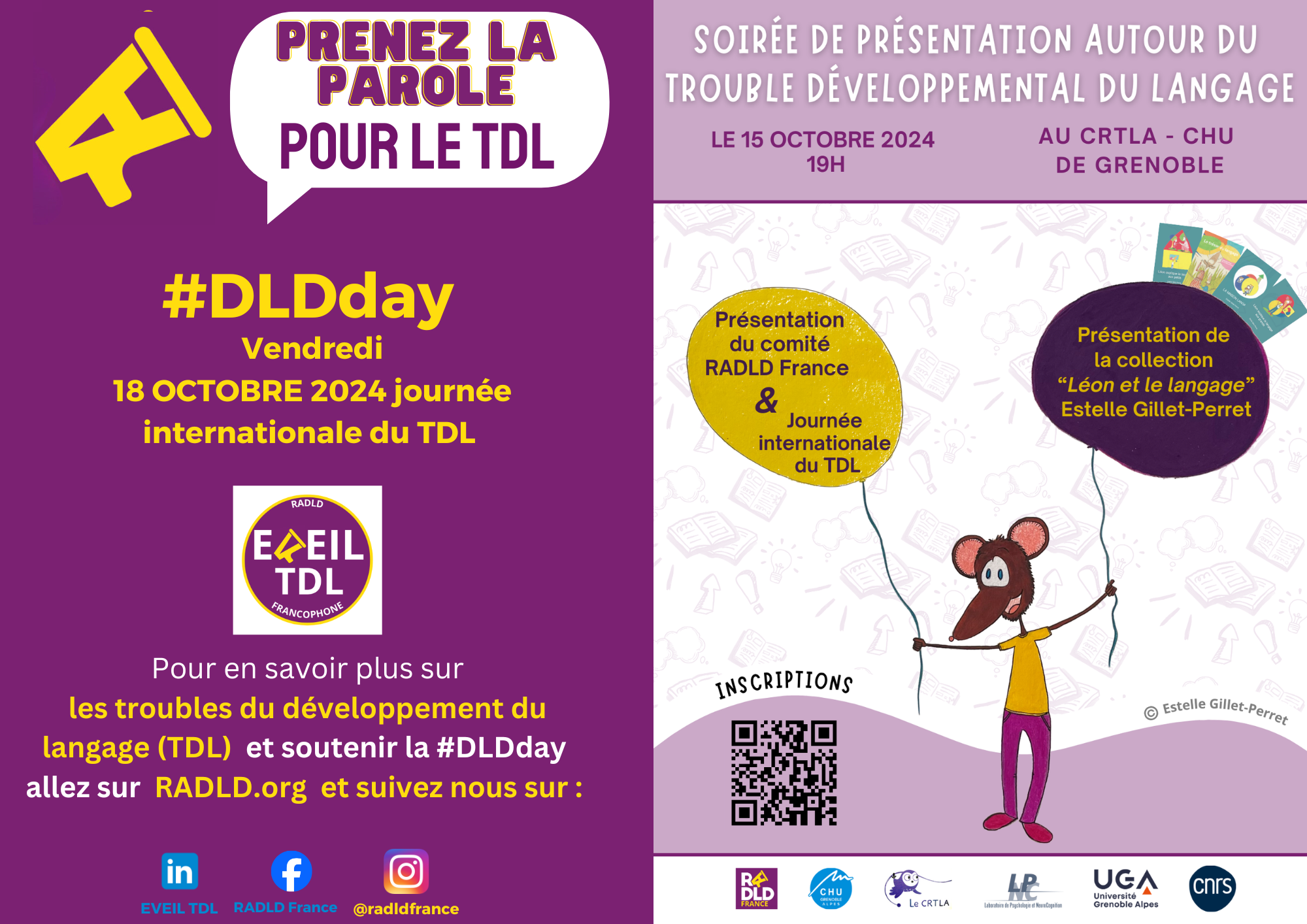 Journée mondiale du trouble développemental du langage (TDL) 2024