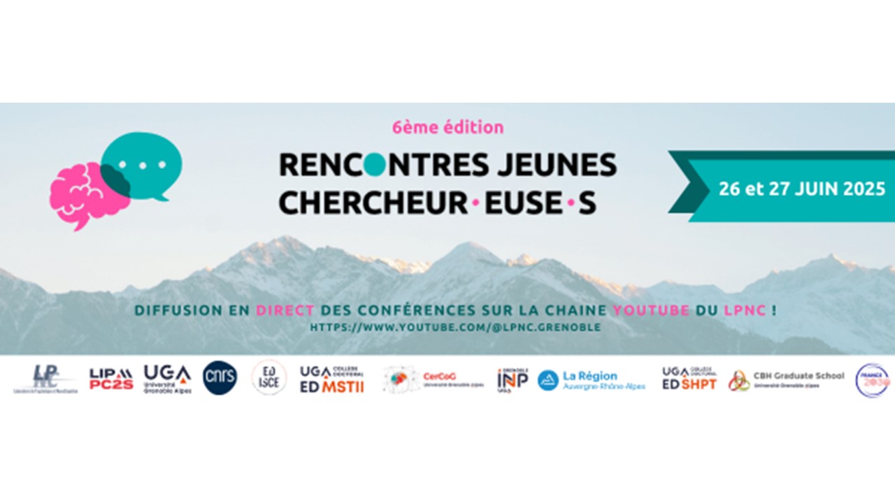Rencontres Jeunes chercheur·euse·s 2025 
