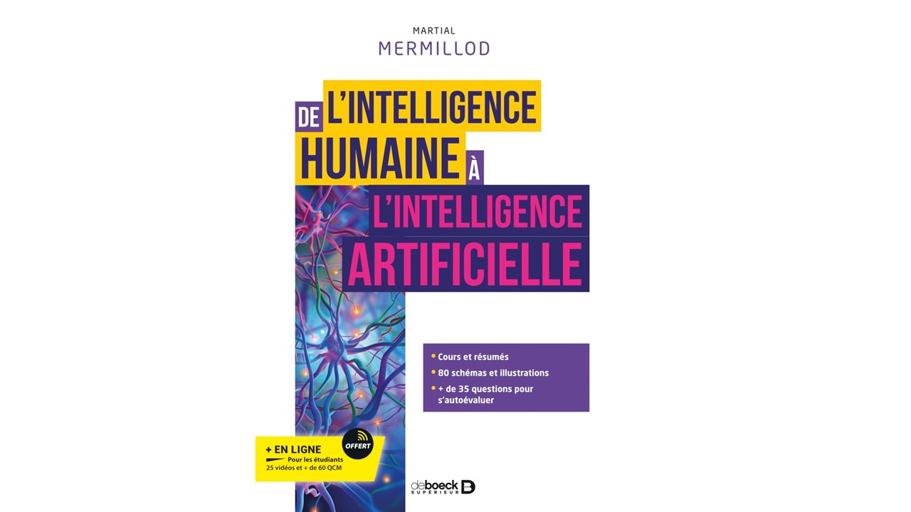 De l'intelligence humaine à l'intelligence artificielle : Parution