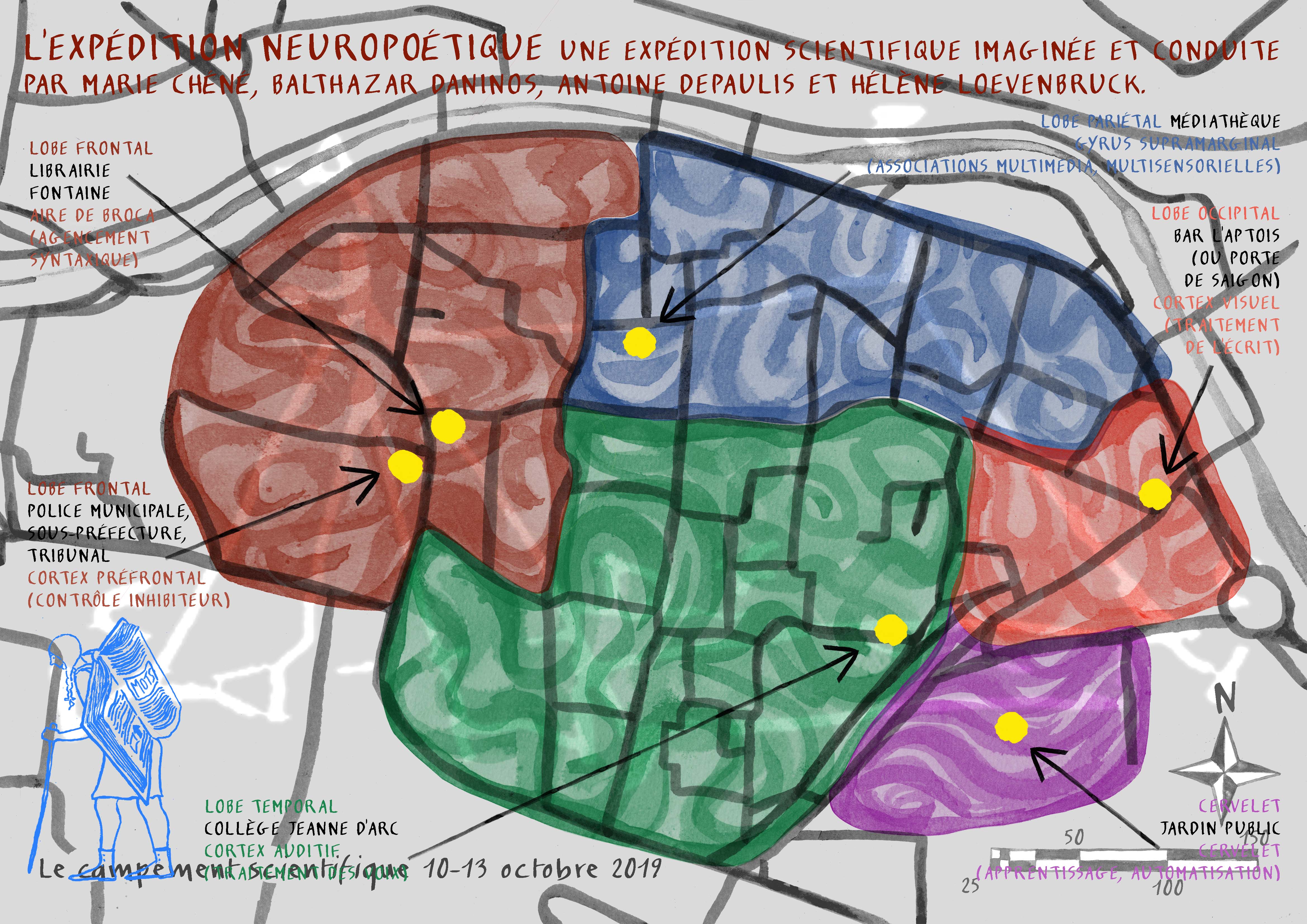 L'expédition neuropoétique à Apt en 2019